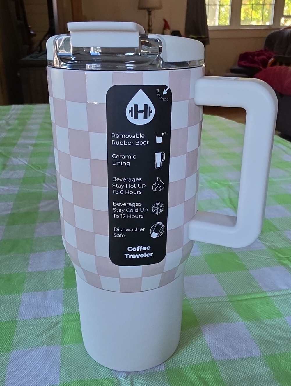 HydroJug 20 oz Coffee Traveler - Sandstone